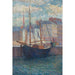 Segelboot am Kai - Albert Dubois-Pillet — Ansicht des Kunstwerks