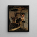 Aux fourneaux - Albert Edelfelt — gerahmtes Bild an der Wand