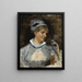 Am Bar - Albert Edelfelt — gerahmtes Bild an der Wand