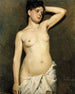 Studie einer weiblichen Akt - Albert Edelfelt — Ansicht des Kunstwerks