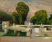 vom Park von Saint-Cloud in Paris - Albert Edelfelt — Ansicht des Kunstwerks