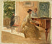 Im Wohnzimmer bei Haiko - Albert Edelfelt — Ansicht des Kunstwerks