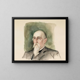 Albert Edelfelt - Leo Mechelin Portrait Study.webp