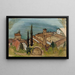 Lugano - Albert Edelfelt — gerahmtes Bild an der Wand