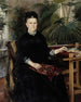 Portrait von Mme Anna Sinebrychoff - Albert Edelfelt — Ansicht des Kunstwerks