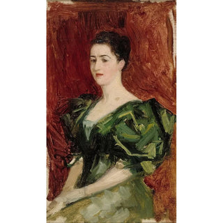Albert Edelfelt - Portrait Of Mrs Dagmar Dippell Compositional Sketch.webp
