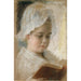 Reproduktion des Gemäldes Portrait von Berta Edelfelt Studie - Albert Edelfelt
