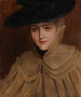 Portrait einer jungen Frau - Albert Edelfelt — Ansicht des Kunstwerks