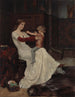Königin Bianca - Albert Edelfelt — Ansicht des Kunstwerks