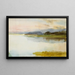 Rivage en soirée Paysage du soir - Albert Edelfelt — gerahmtes Bild an der Wand