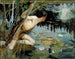 Junges Mann und eine Meerjungfrau (Skizze) - Albert Edelfelt — Ansicht des Kunstwerks