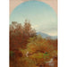 Landschaft am See mit Fischer - Albert Fitch Bellows — Ansicht des Kunstwerks