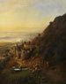 Landschaft an der Amalfiküste - Albert Flamm — Ansicht des Kunstwerks