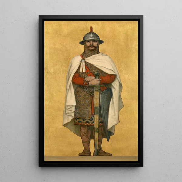 Reproduktion des Gemäldes Baudouin I. von Konstantinopel - Albert Frans Lieven De Vriendt