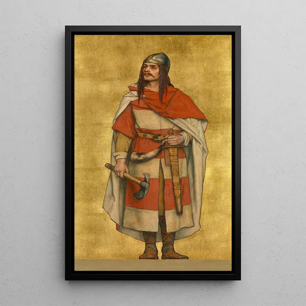 Reproduktion des Gemäldes Baudouin VII von Flandern - Albert Frans Lieven De Vriendt