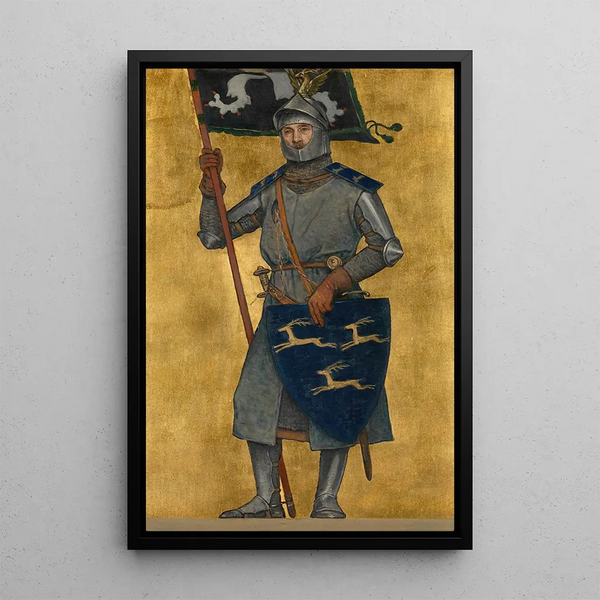 Jan Borluut - Albert Frans Lieven De Vriendt — gerahmtes Bild an der Wand