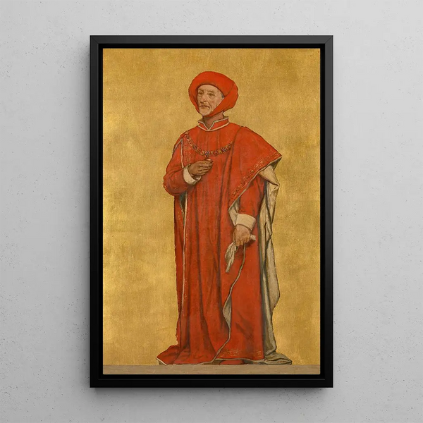 Seigneur de Gruuthuse - Albert Frans Lieven De Vriendt — gerahmtes Bild an der Wand