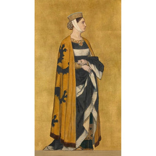 Albert Frans Lieven De Vriendt - Margaret of Flanders Daughter of Baldwin of Constantinople.webp