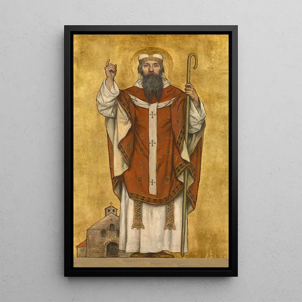 Reproduktion des Gemäldes Saint Boniface de Mayence - Albert Frans Lieven De Vriendt