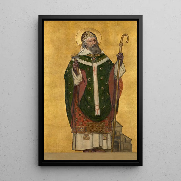 Reproduktion des Gemäldes Saint Éloi Évêque de Noyon - Albert Frans Lieven De Vriendt