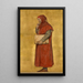 L'Homme de lettres Gillis de Wevel - Albert Frans Lieven De Vriendt — gerahmtes Bild an der Wand