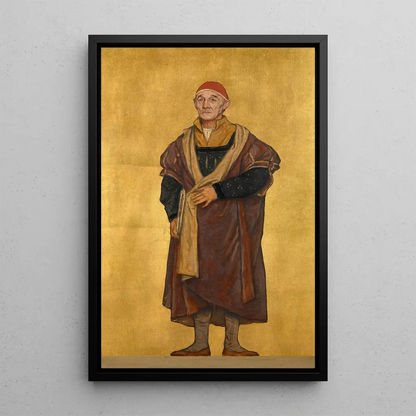 Reproduktion des Gemäldes Der Maler Gérard David - Albert Frans Lieven De Vriendt