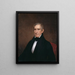 William Henry Harrison - Albert Gallatin Hoit — gerahmtes Bild an der Wand