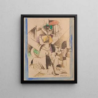 Albert Gleizes - La Dame aux btes Portrait de Madame Raymond Duchamp Villon.webp