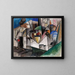 Landschaft - Albert Gleizes — gerahmtes Bild an der Wand