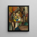 Der Fischer - Albert Gleizes — gerahmtes Bild an der Wand