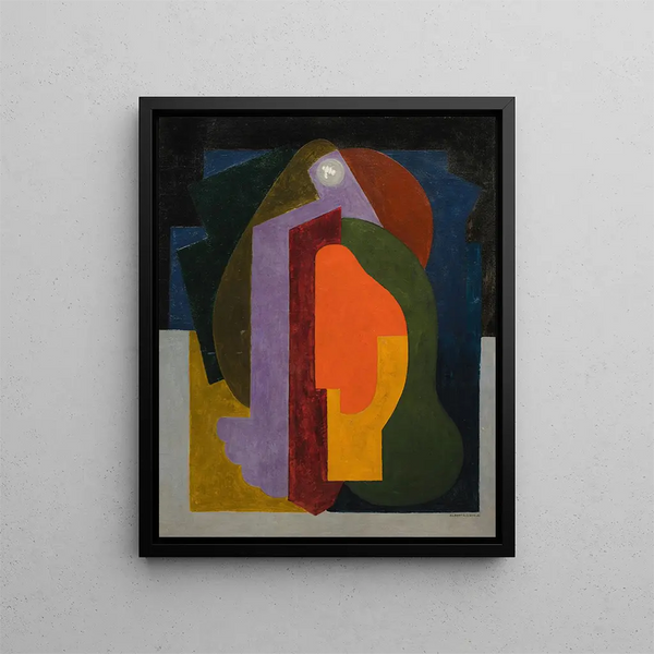 Traumgedicht - Albert Gleizes — gerahmtes Bild an der Wand