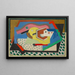 Ohne Titel Gemälde Vertraut - Albert Gleizes — gerahmtes Bild an der Wand