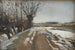 Winterlandschaft bei Utterslev in der Nähe von Kopenhagen - Albert Gottschalk — Ansicht des Kunstwerks