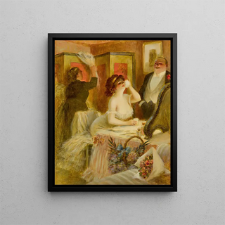 Albert Guillaume - The dressing room.webp