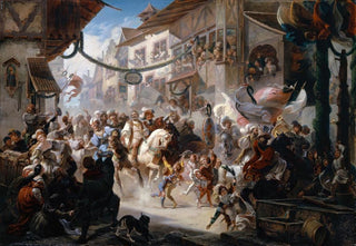 Albert Landerer - Entering Of The Federal Envoys In Basel.webp