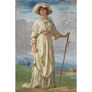 Albert Lang - Auf dem Spaziergang.webp