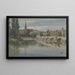 Ochsenfurt am Main - Albert Lang — gerahmtes Bild an der Wand