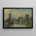 Delft - Albert Lebourg — gerahmtes Bild an der Wand