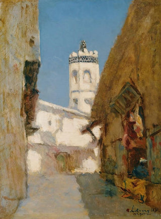 Albert Lebourg - La Rue Des Blondeurs  Alger.webp