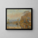 Der Passagier - Albert Lebourg — gerahmtes Bild an der Wand