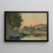 Paris, die Seine und die Île de la Cité - Albert Lebourg — gerahmtes Bild an der Wand