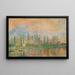 Vue de la Seine - Albert Lebourg — gerahmtes Bild an der Wand