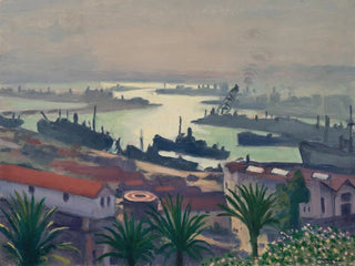 Albert Marquet - Alger temps sombre sur le port de lAgha.webp
