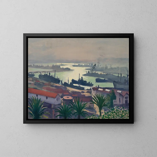Albert Marquet - Alger temps sombre sur le port de lAgha.webp