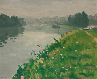 Albert Marquet - Berge de la Seine  Mricourt.webp