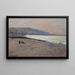 Meeresküste bei Carteret - Albert Marquet — gerahmtes Bild an der Wand