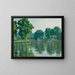 Die Seine in Poissy - Albert Marquet — gerahmtes Bild an der Wand