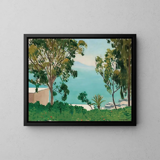 Albert Marquet - La plage vue  travers les eucalyptus.webp