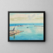 Der Hafen von Algier - Albert Marquet — gerahmtes Bild an der Wand