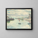 Le Port de la Chaume, Les Sables-d'Olonne - Albert Marquet — gerahmtes Bild an der Wand